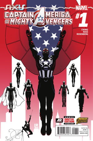 cover Captain America and the Mighty Avengers #1